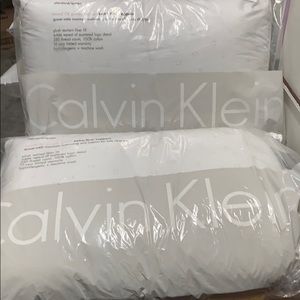 calvin klein tossed ck pillow